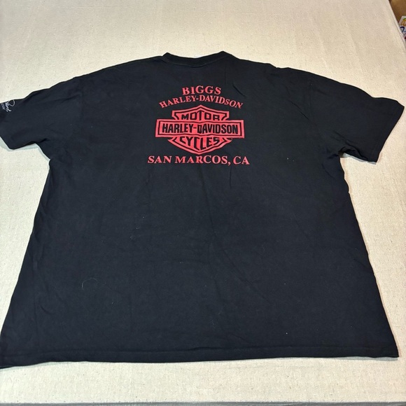 Harley Davidson Scott Jacob's Limited Edition Biggs San Marcos CA Men’s Sz 3XL - Picture 3 of 7